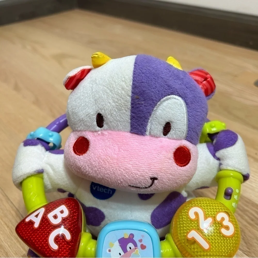 Vtech Baby Lil Critters Moosical Beads Cow Toy Kids Learning ABCs Counting